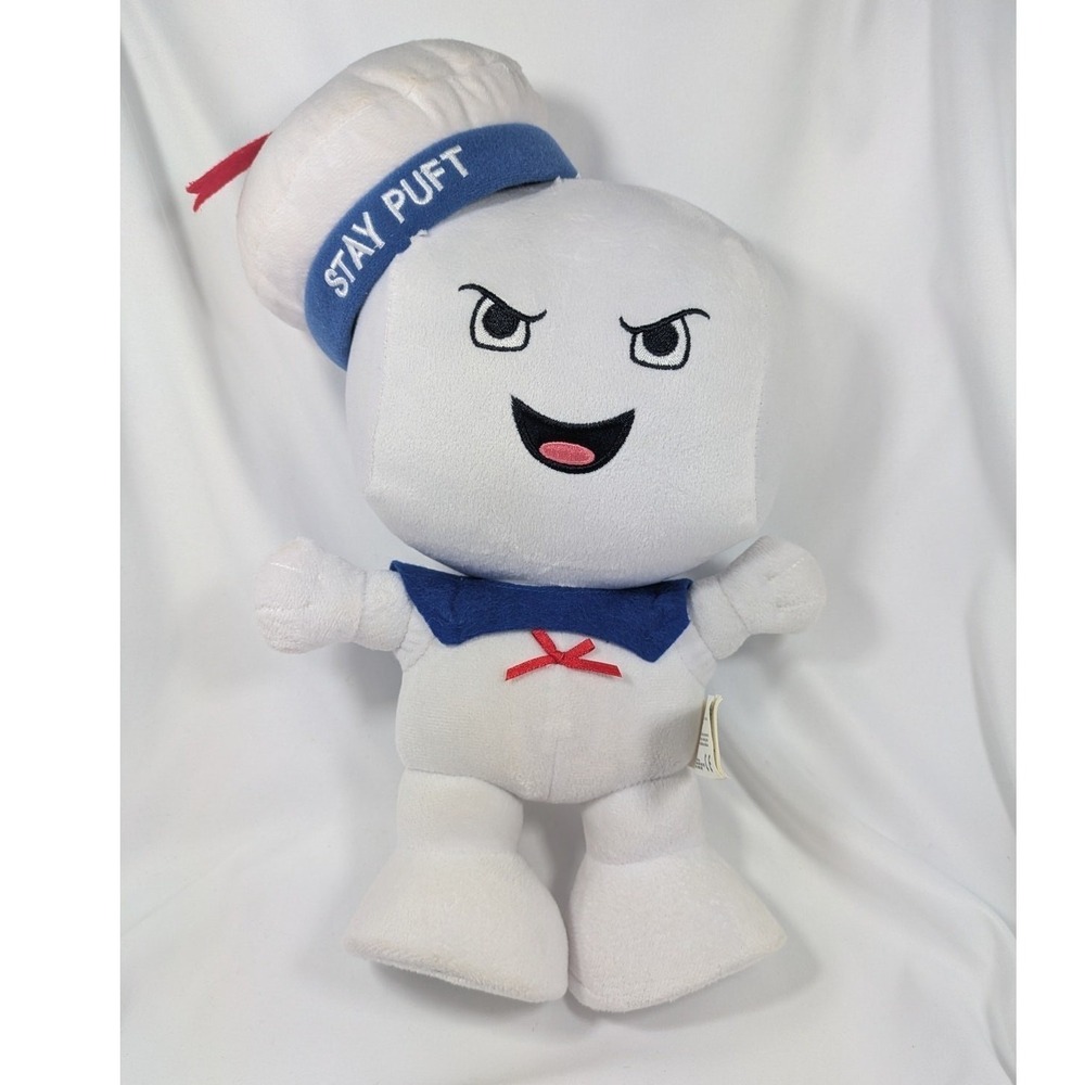 Ghostbusters Stay Puft Angry Marshmallow Man 12" Plush Stuffed‎ Talks 2016
